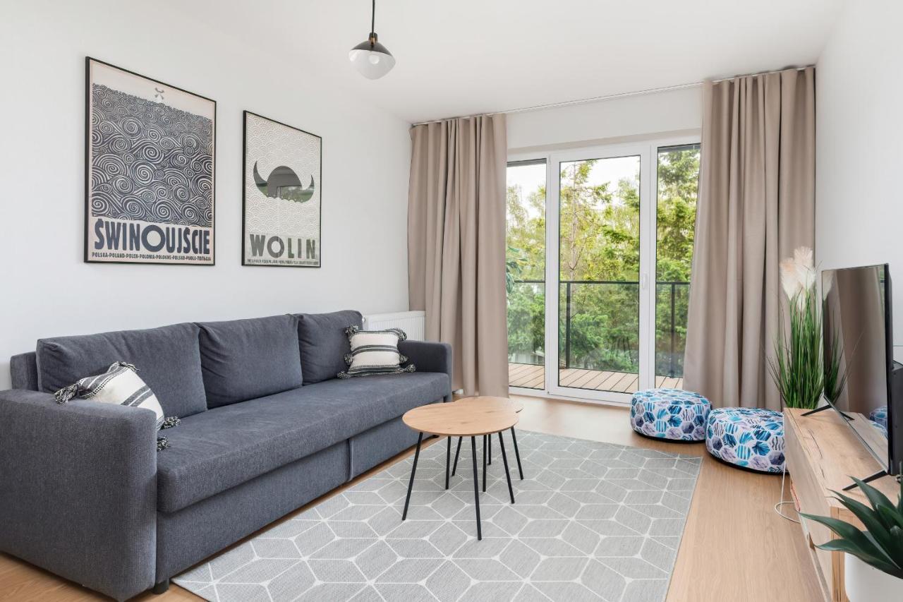 Wellness Resort Apartments Dziwnow Riverfront By Noclegi Renters Kültér fotó
