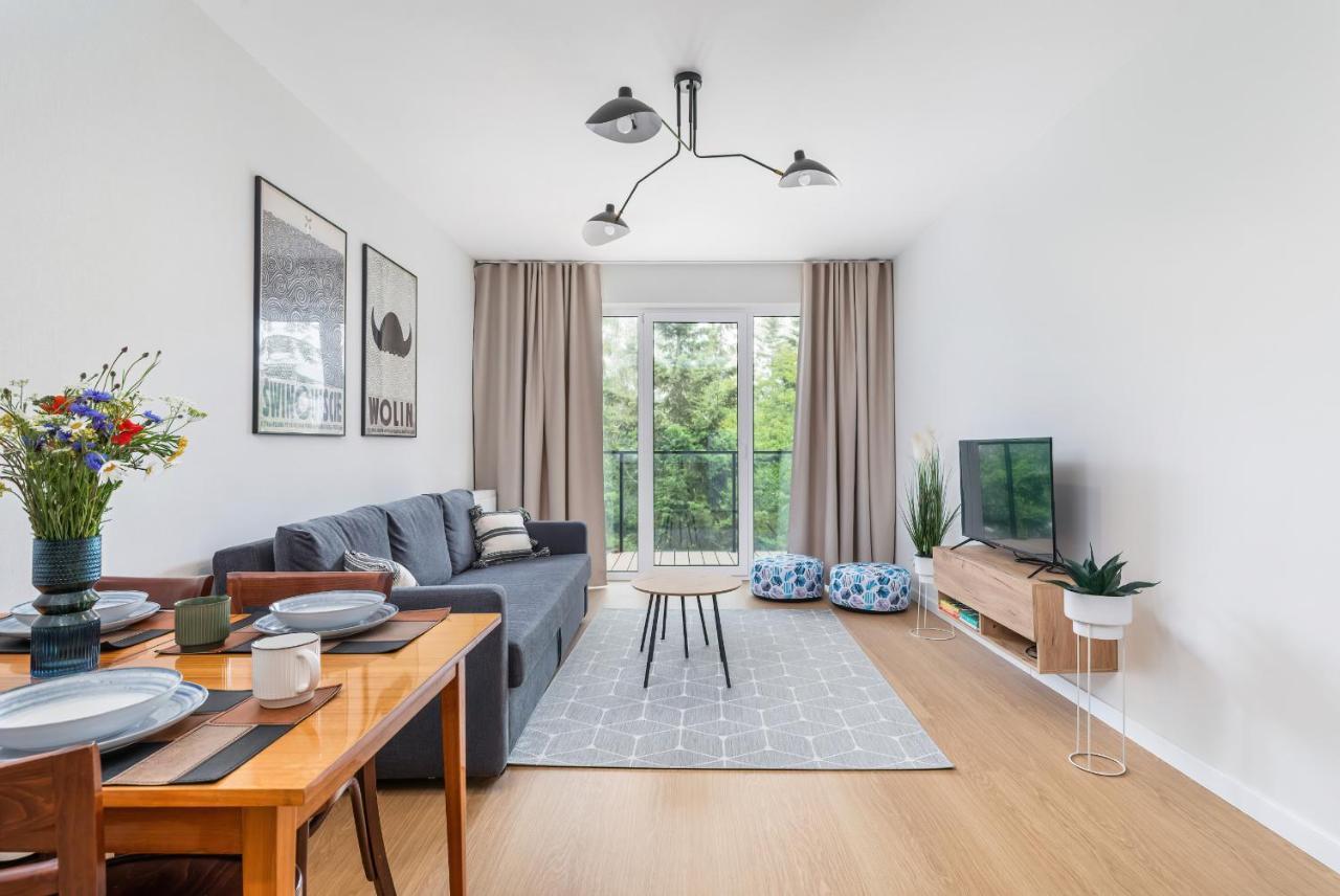 Wellness Resort Apartments Dziwnow Riverfront By Noclegi Renters Kültér fotó